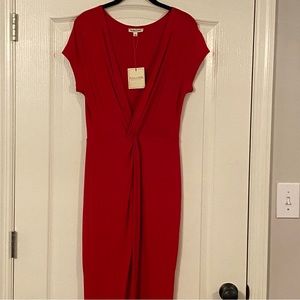 ✨NWT✨ Rolla Coster Red High-Low Dress w/ plunge neckline